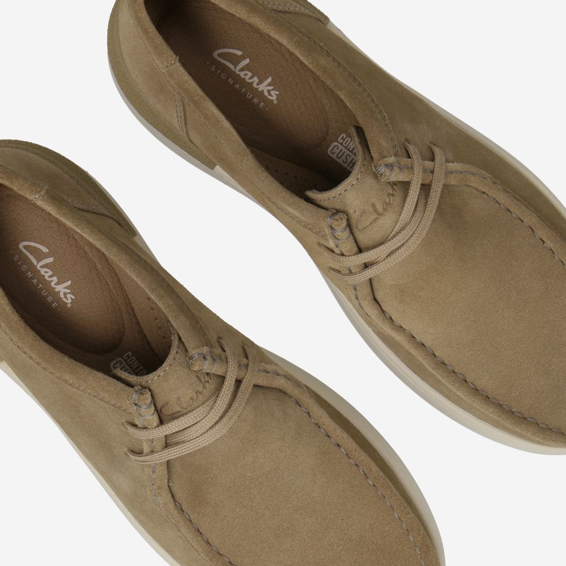 Clarks Courtlite Seam - Oliv/ Kaki / Beige - Sonderbild