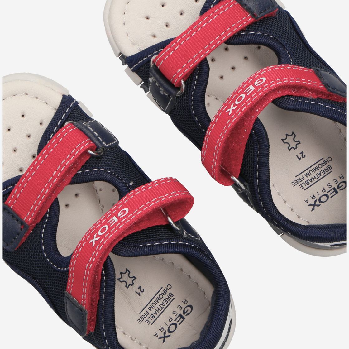 Geox SANDAL IUPIDOO - Navy/ Rot/ Blau - Sonderbild