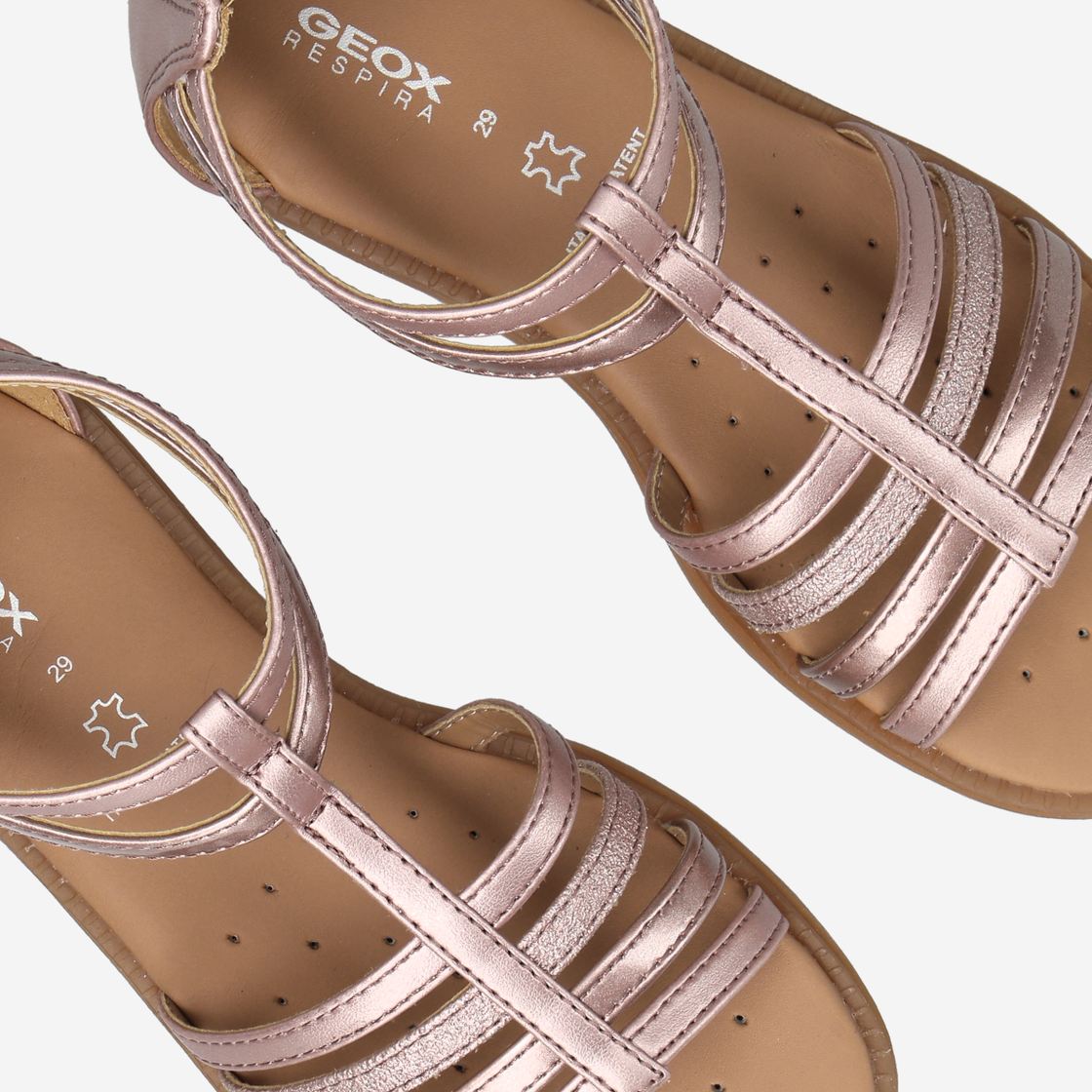 Geox KARLY GIRL - Rosé/ Gold - Sonderbild