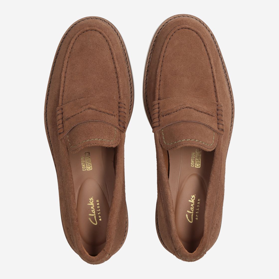 Clarks Atticus LTSlip - Braun - Sohle