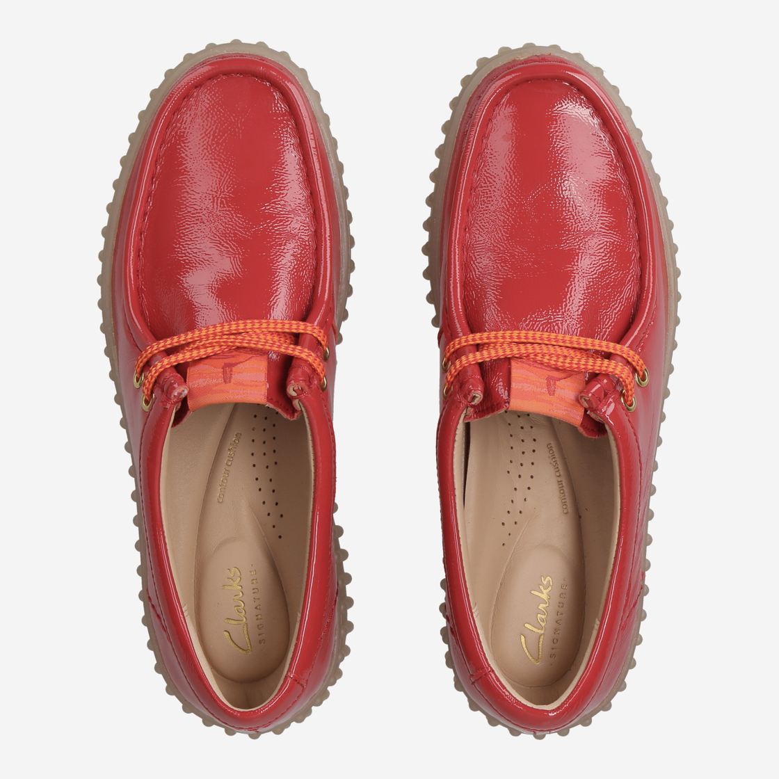 Clarks Torhill Bee - Rot / Red Patent - Sohle