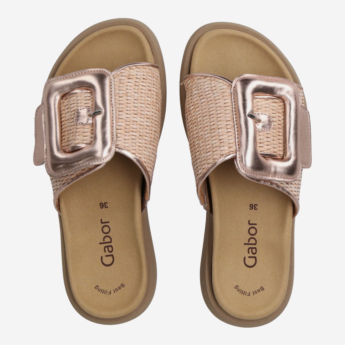 Gabor 43.754 - Beige/ Rosé, metallik - Sohle