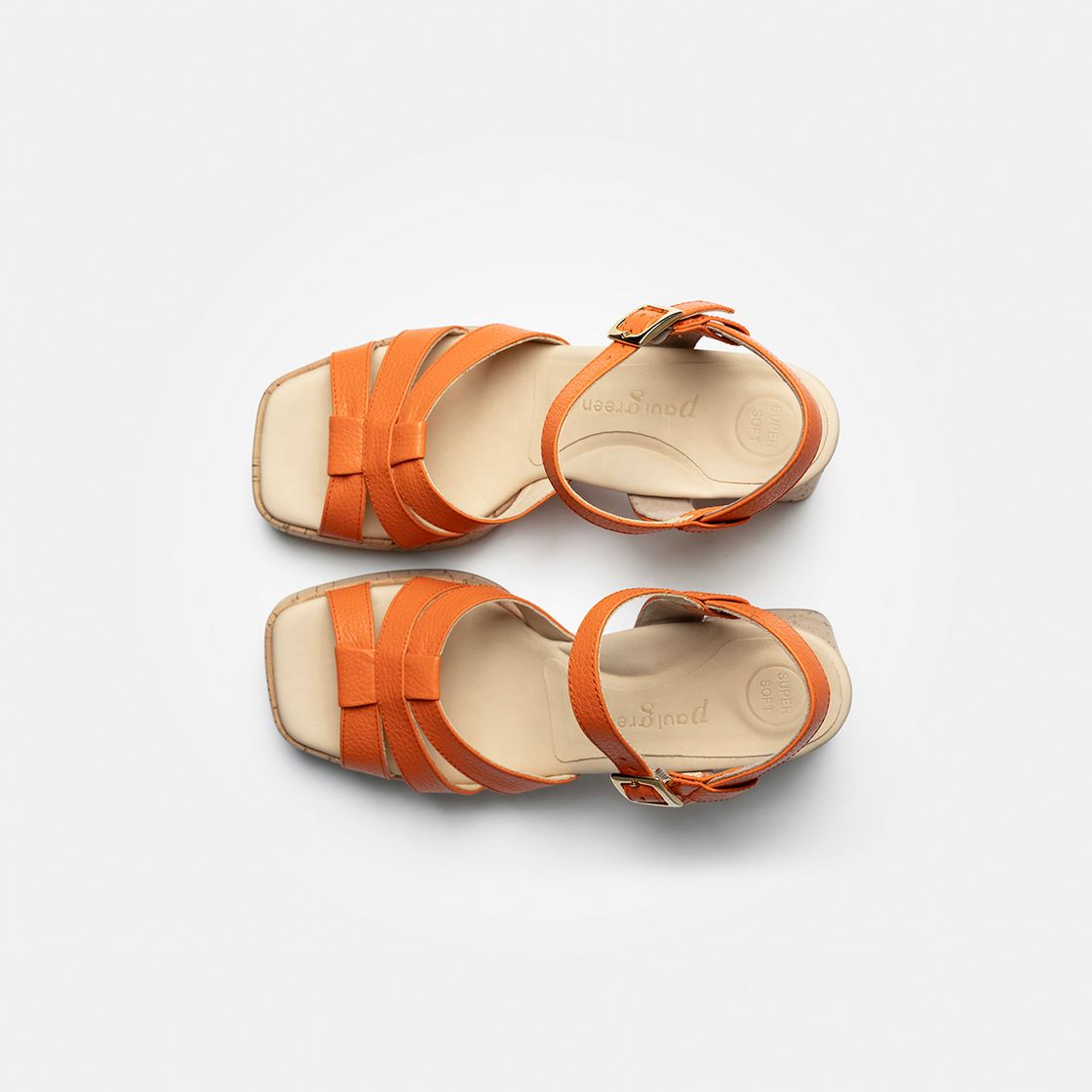 Paul Green 6073-035 - Orange / Papaya - Sohle