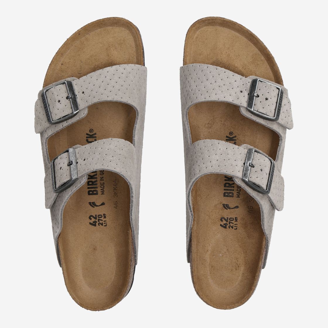 birkenstock ARIZONA - Grau - Sohle