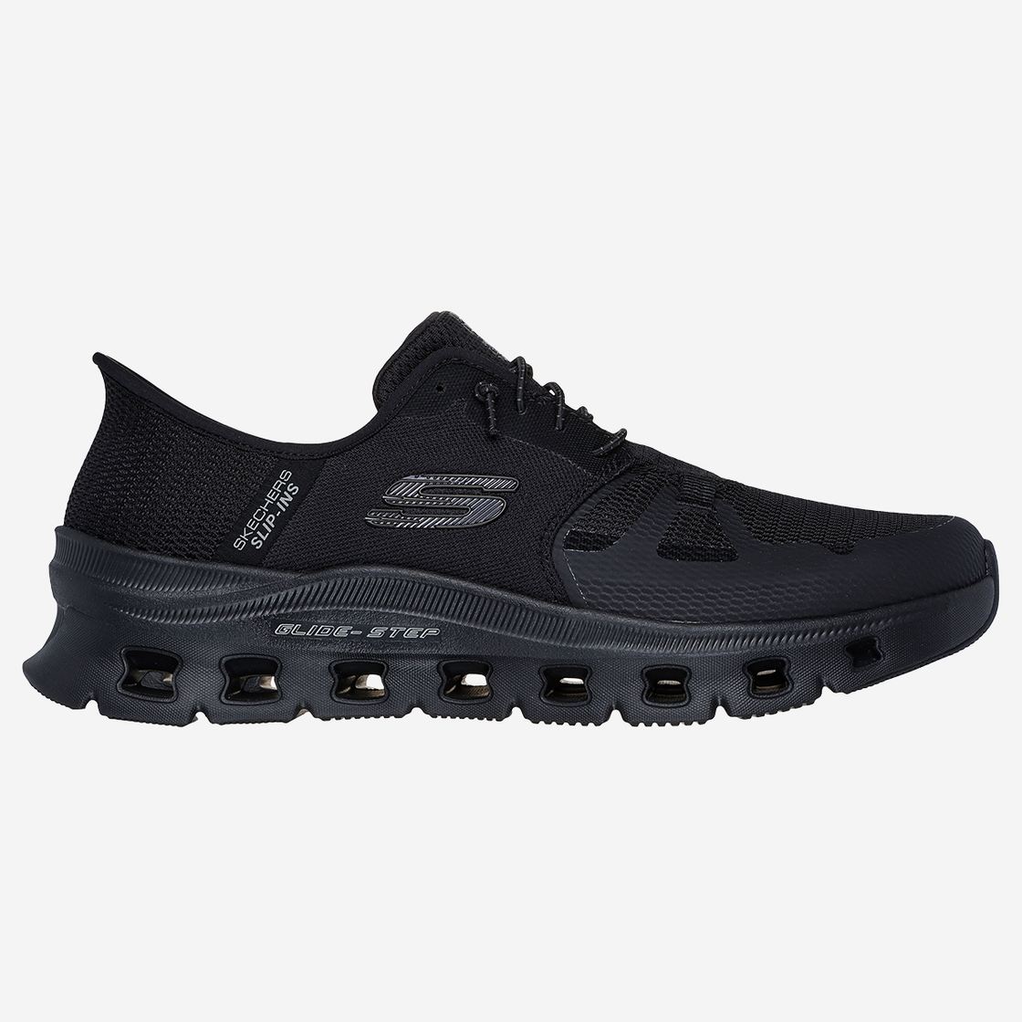 Skechers GLIDE-STEP - Schwarz - Rückansicht