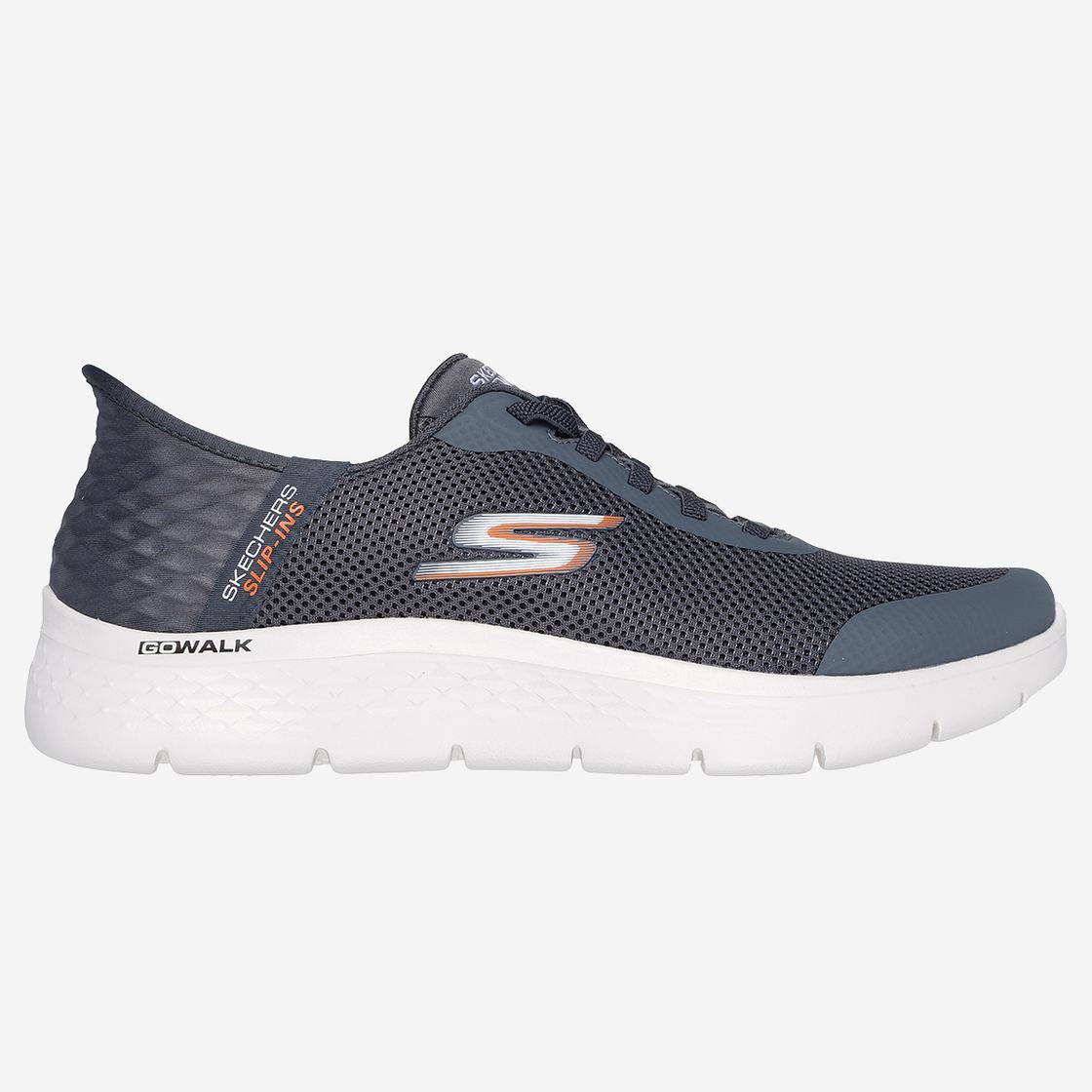 Skechers GO WALK FLEX - Grau - Rückansicht