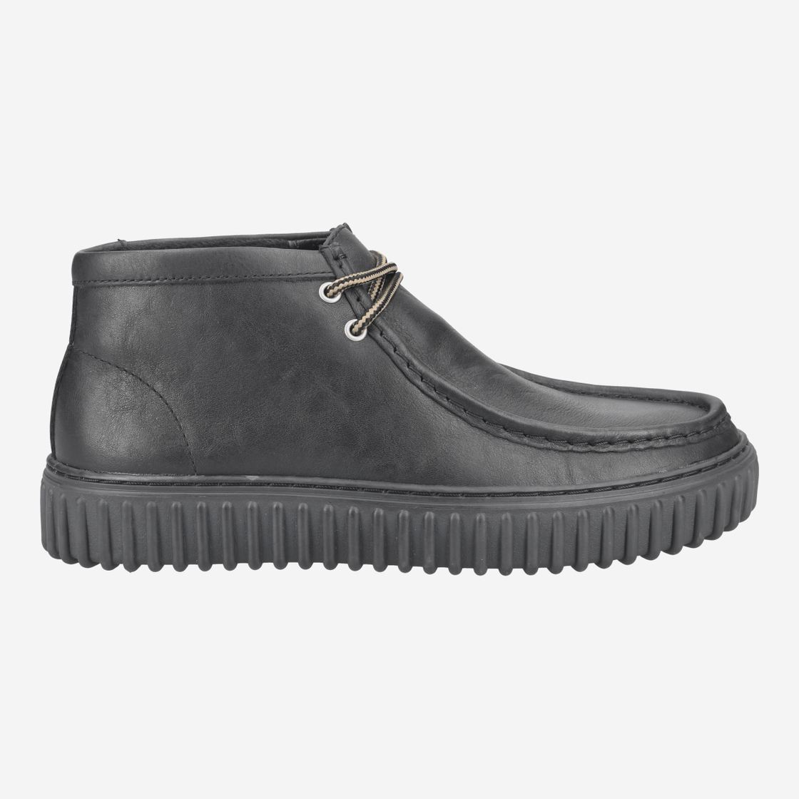 Clarks Torhill Hi - Schwarz - Rückansicht