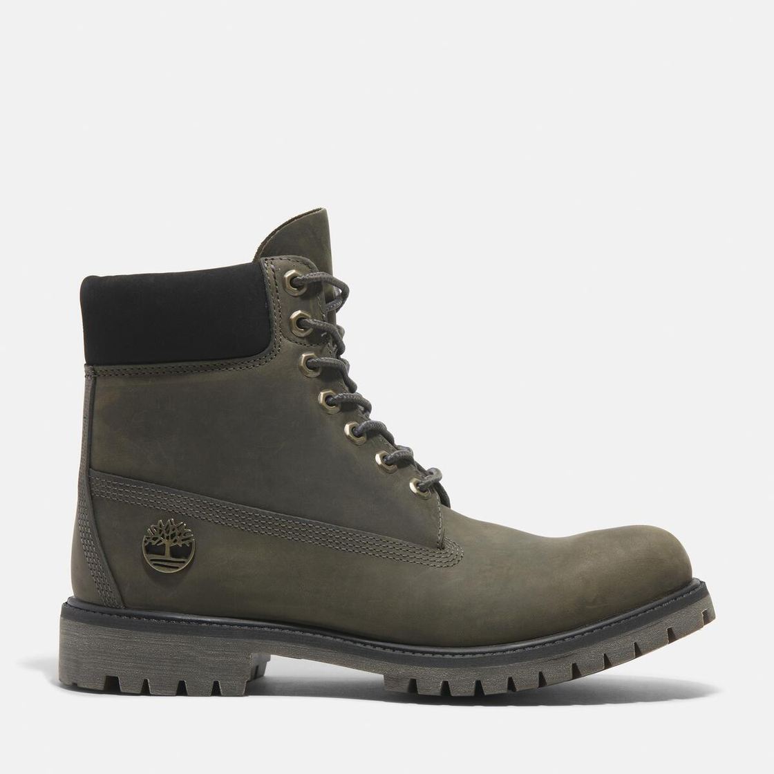 Timberland A2P6W Premium 6 INCH LACE UP - Grün/ Grau - Rückansicht