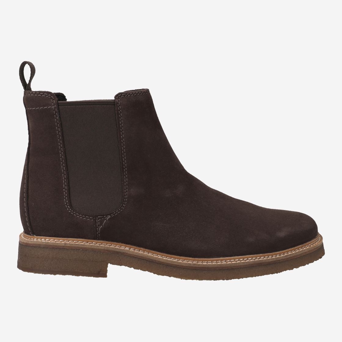 Clarks Clarkdale Easy - Braun, dunkel - Rückansicht