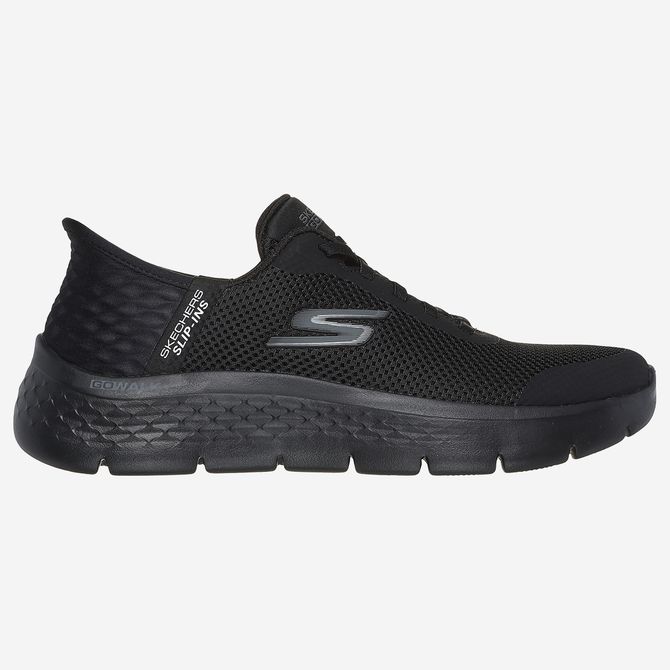 Skechers GO WALK FLEX - Schwarz - Rückansicht