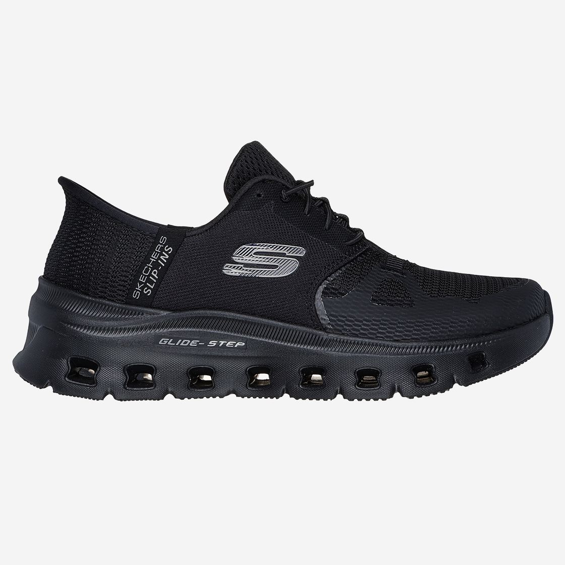 Skechers GLIDE-STEP - Schwarz - Rückansicht