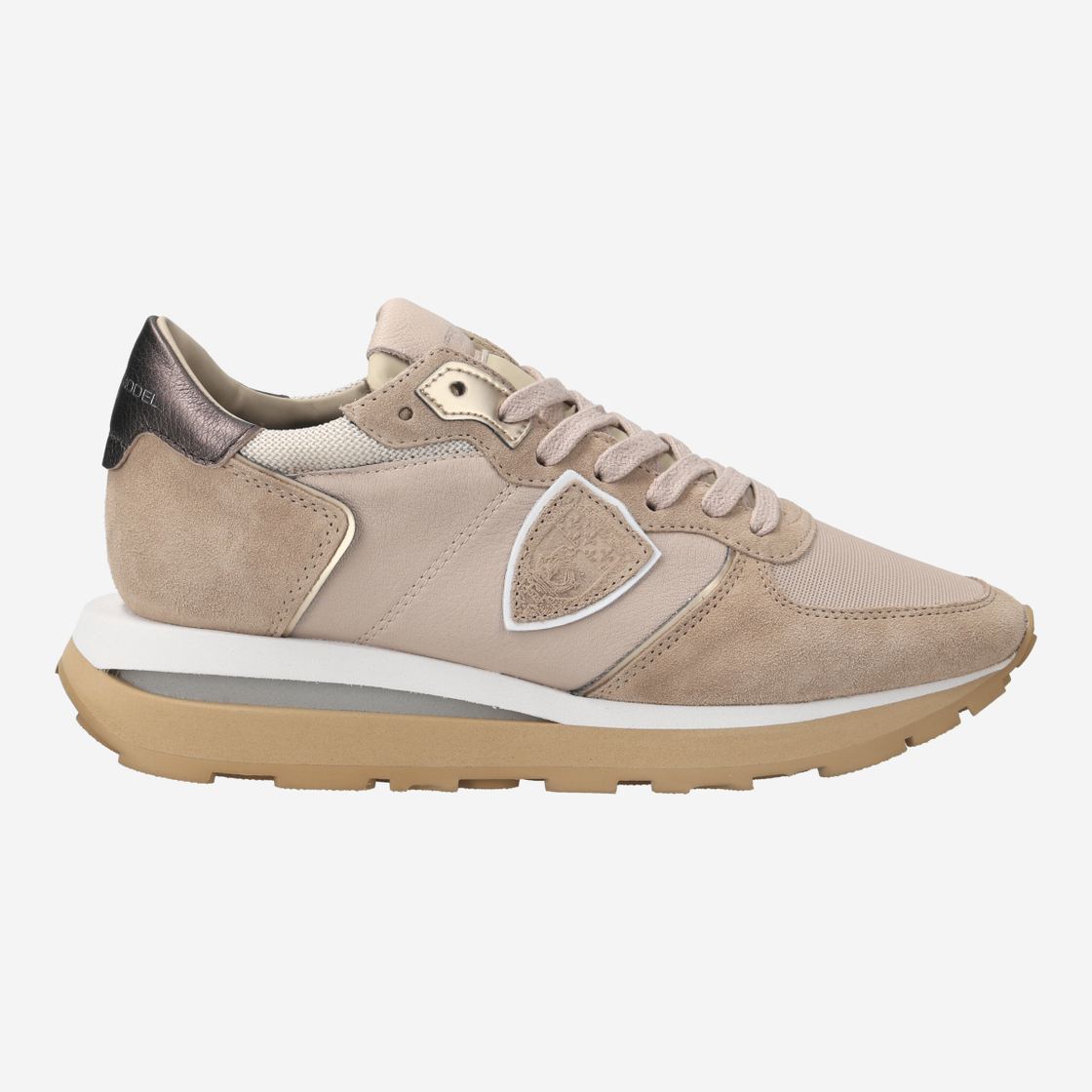 Philippe Model TROPEZ HAUTE LOW - Beige - Rückansicht