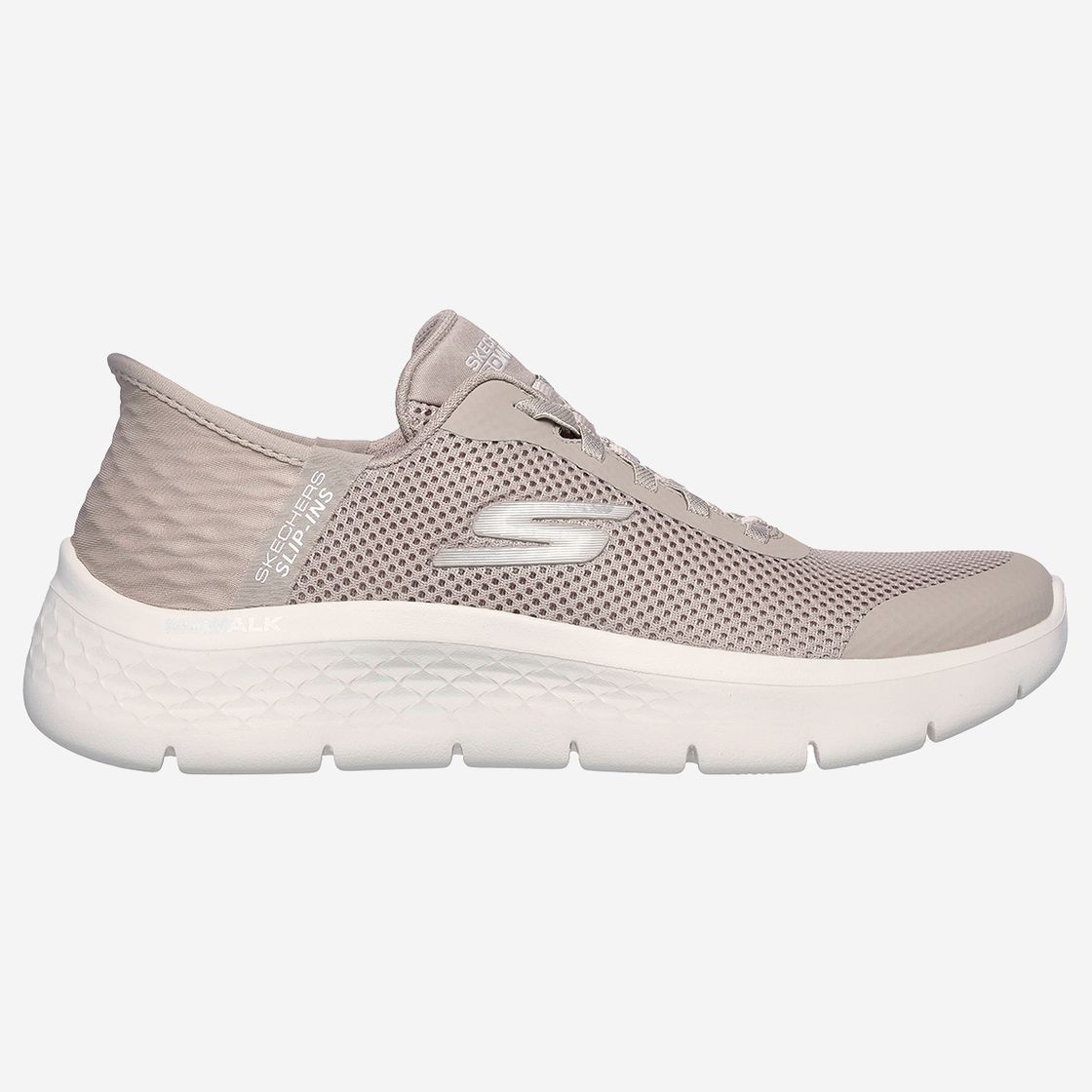 Skechers 2-GO WALK FLEX - Beige - Rückansicht