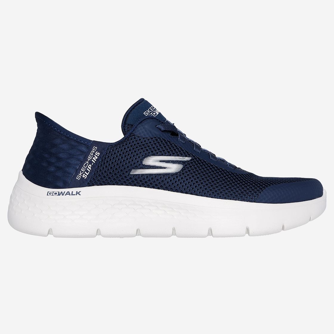 Skechers GO WALK FLEX - Blau - Rückansicht