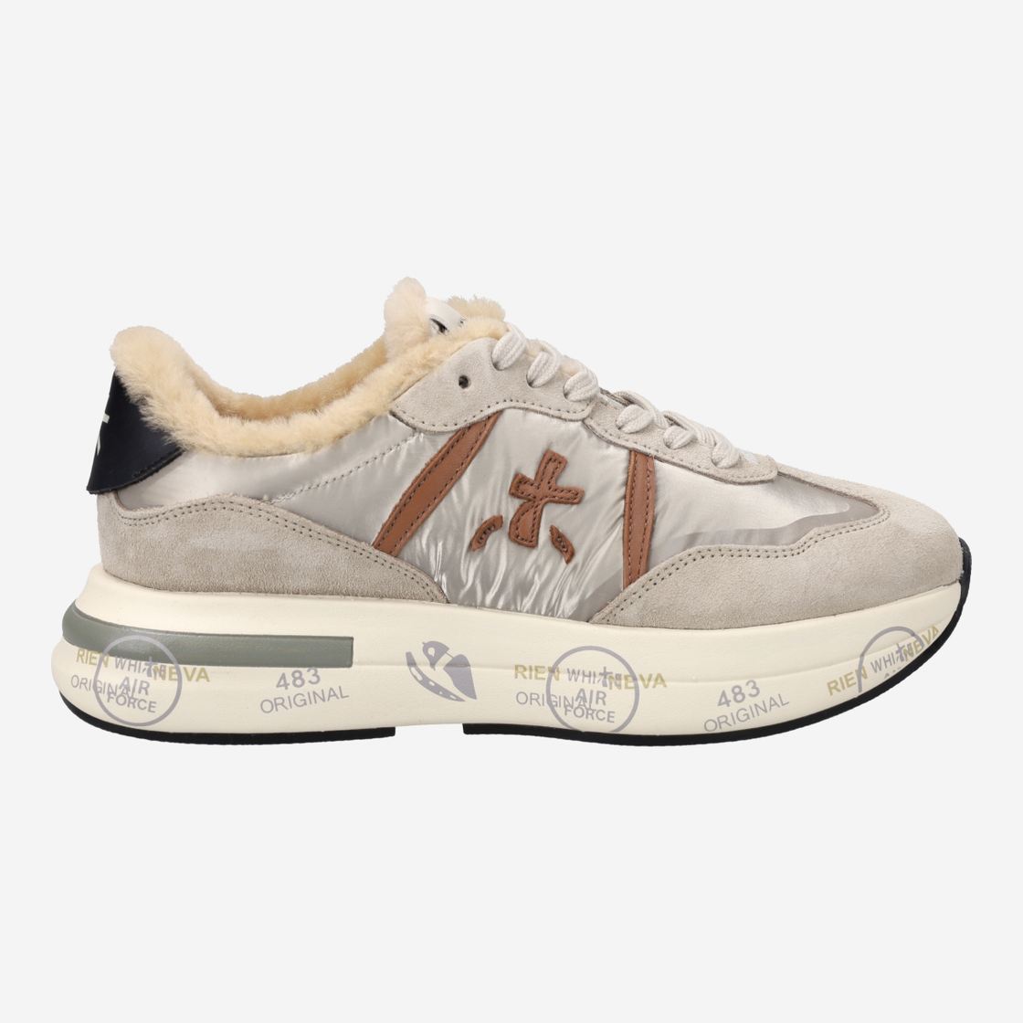 Premiata CASSIE - Beige - Rückansicht