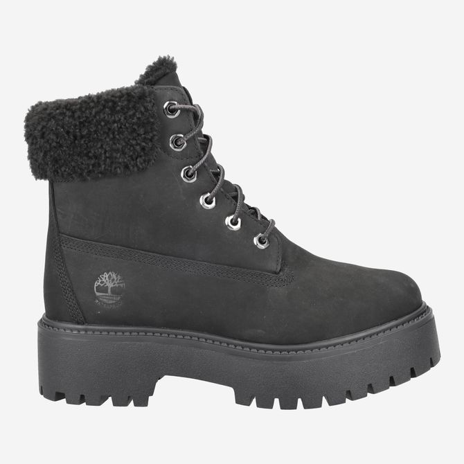 Timberland A2PU6 STONE STREET MID WARM LI - Schwarz - Rückansicht