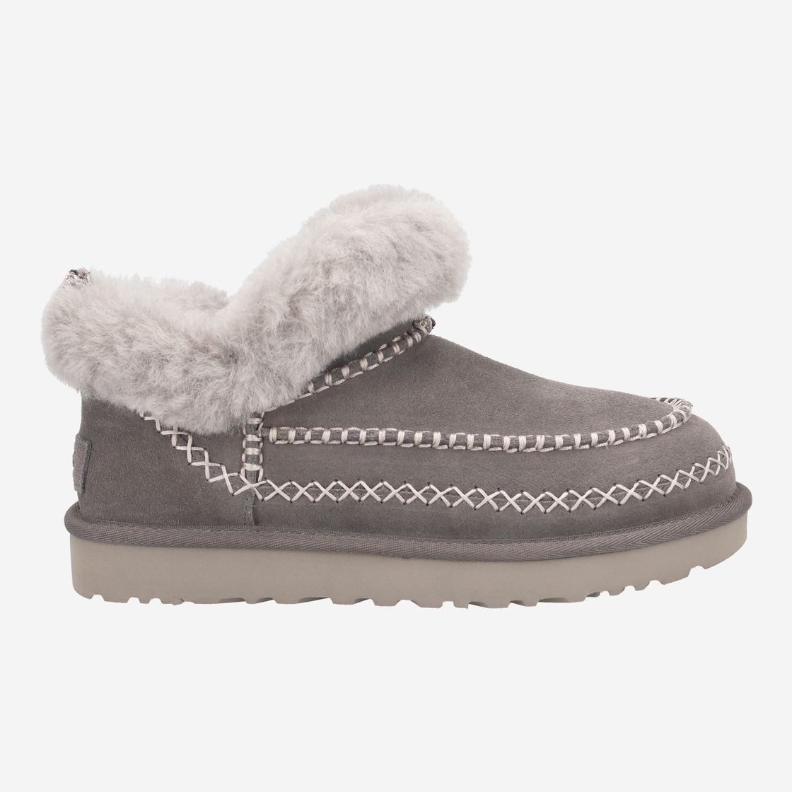 UGG australia CLASSIC ULTRA MINI ALPINE - Grau - Rückansicht