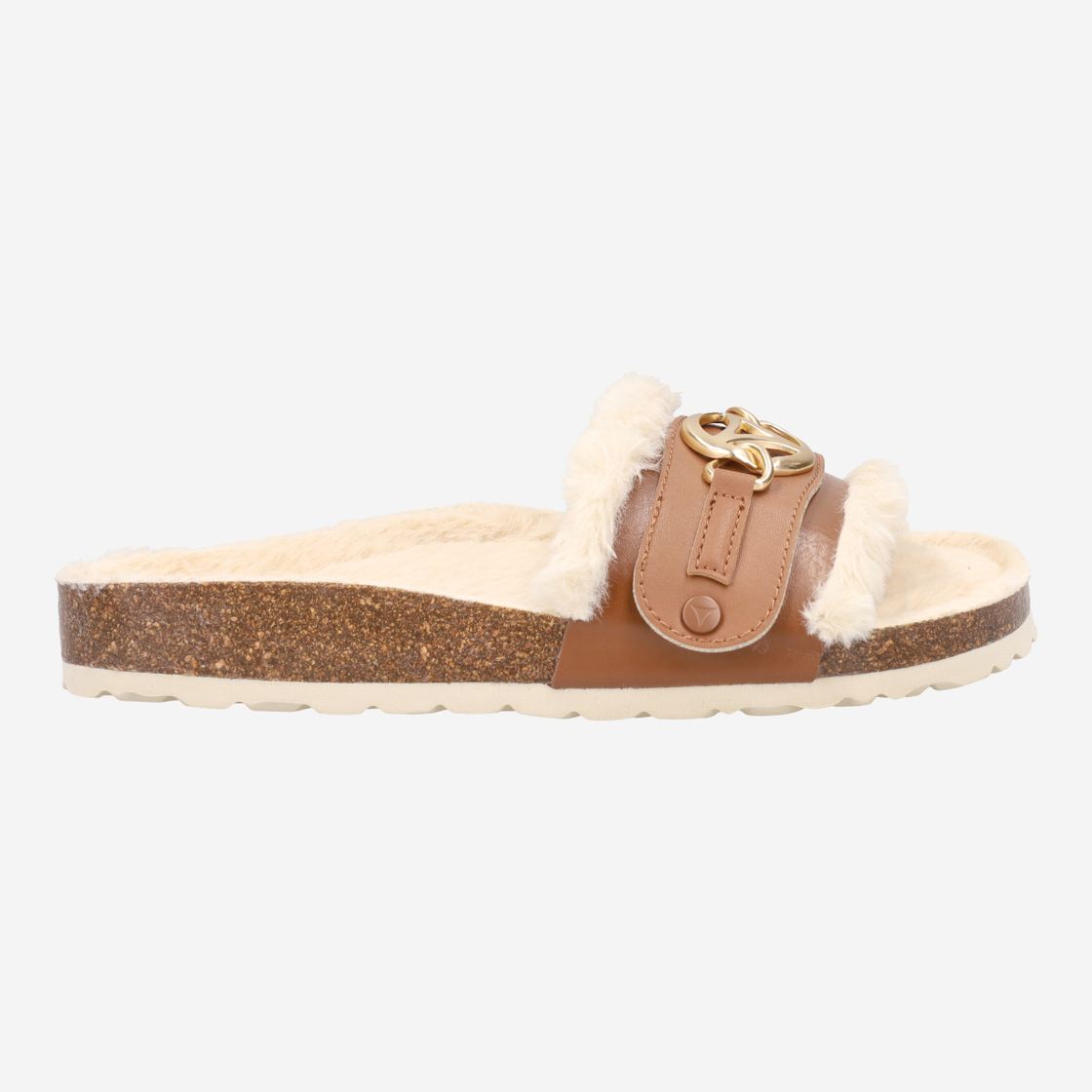 Hey Marley CASUAL CORK FUR - Braun - Rückansicht