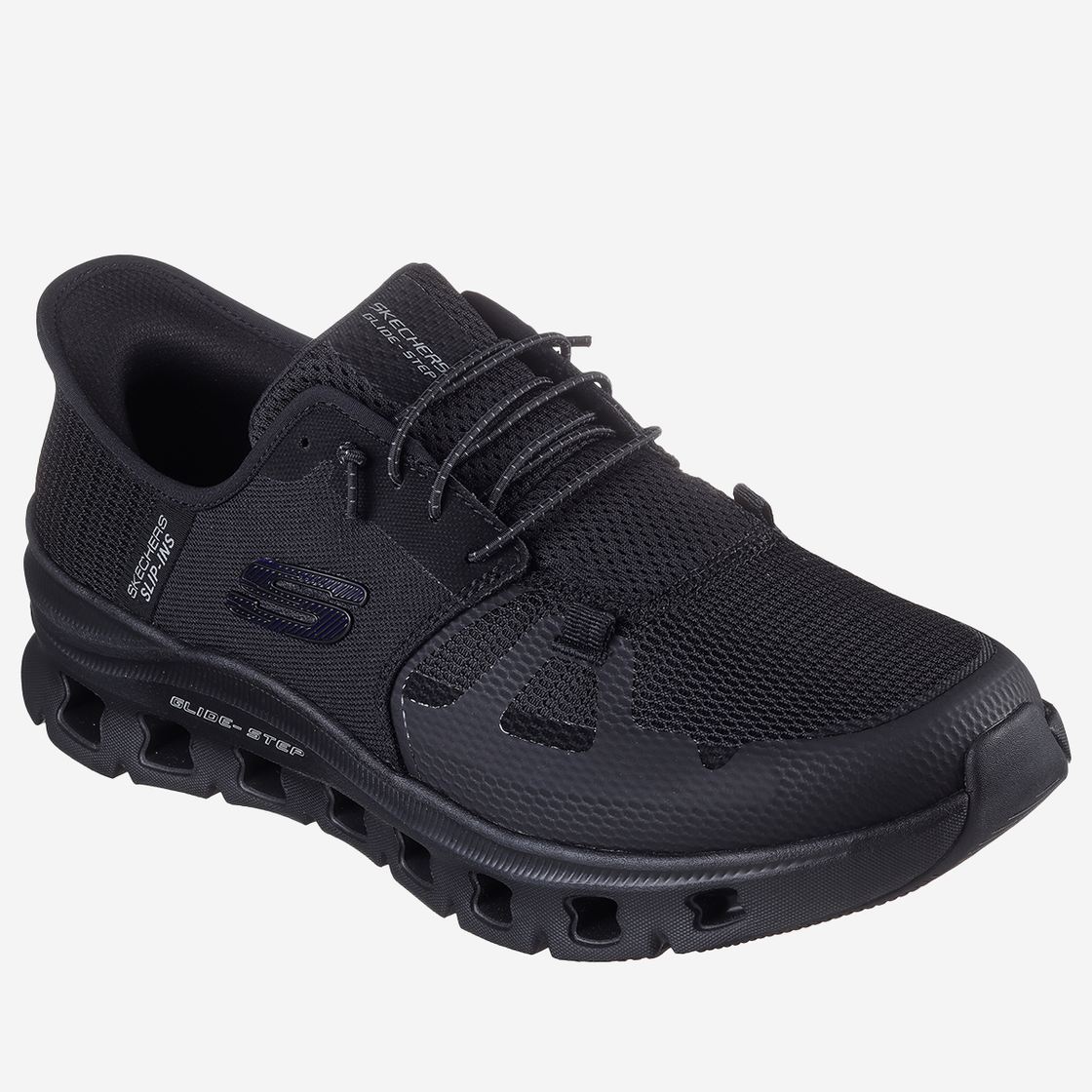 Skechers GLIDE-STEP - Schwarz - Frontansicht