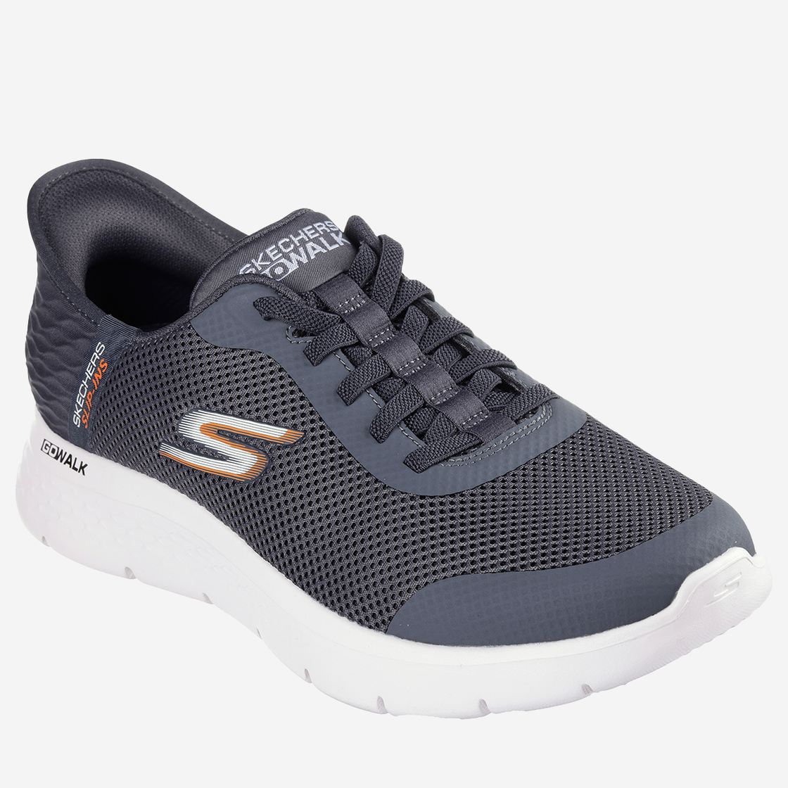 Skechers GO WALK FLEX - Grau - Frontansicht