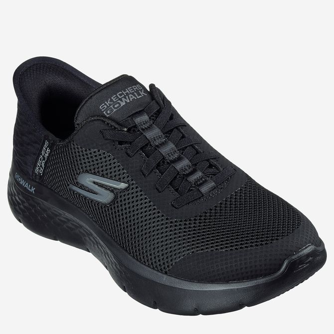 Skechers GO WALK FLEX - Schwarz - Frontansicht