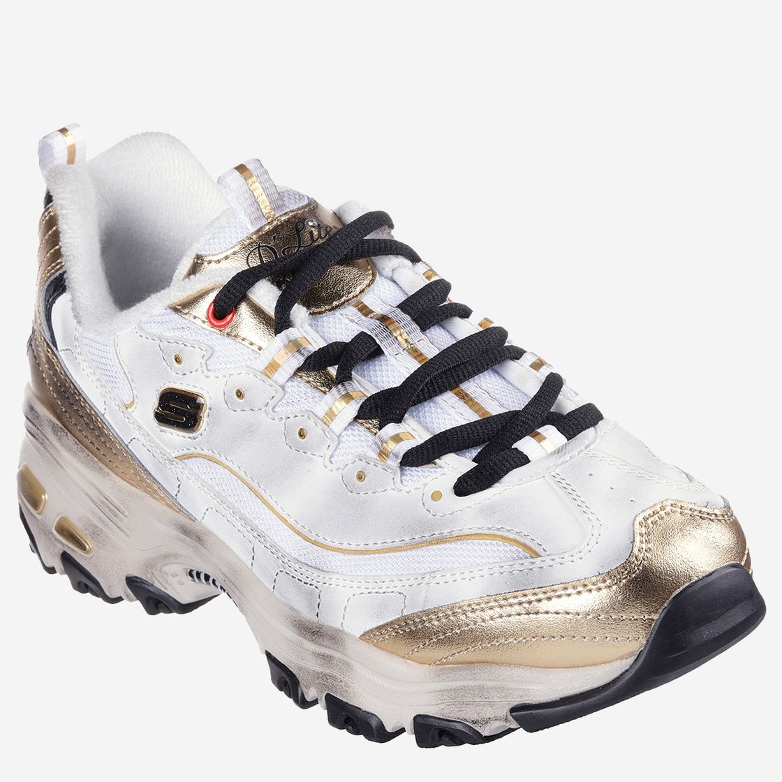 Skechers 3 - Gold/ Used/ Metallik - Frontansicht