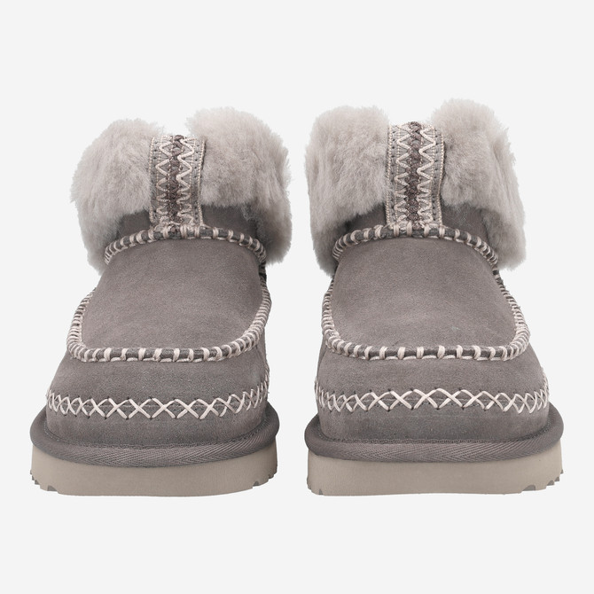 UGG australia CLASSIC ULTRA MINI ALPINE - Grau - Frontansicht