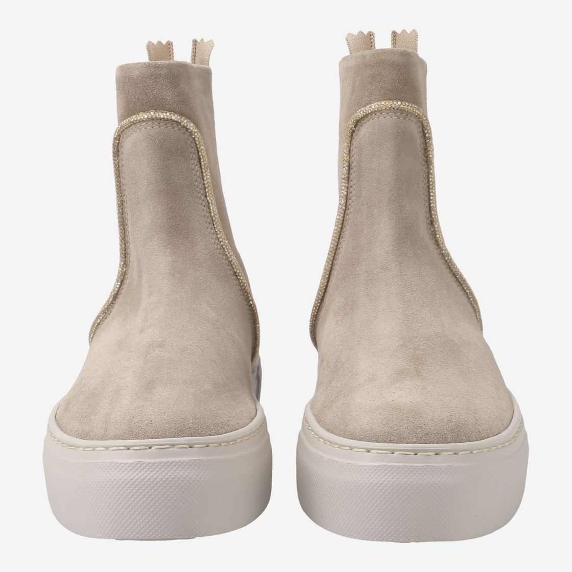 Attilio Giusti MEGHAN STRASS - Taupe/ Beige - Frontansicht