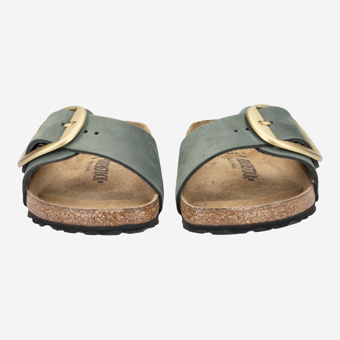 birkenstock MADRID BIG BUCKLE - Grün - Frontansicht