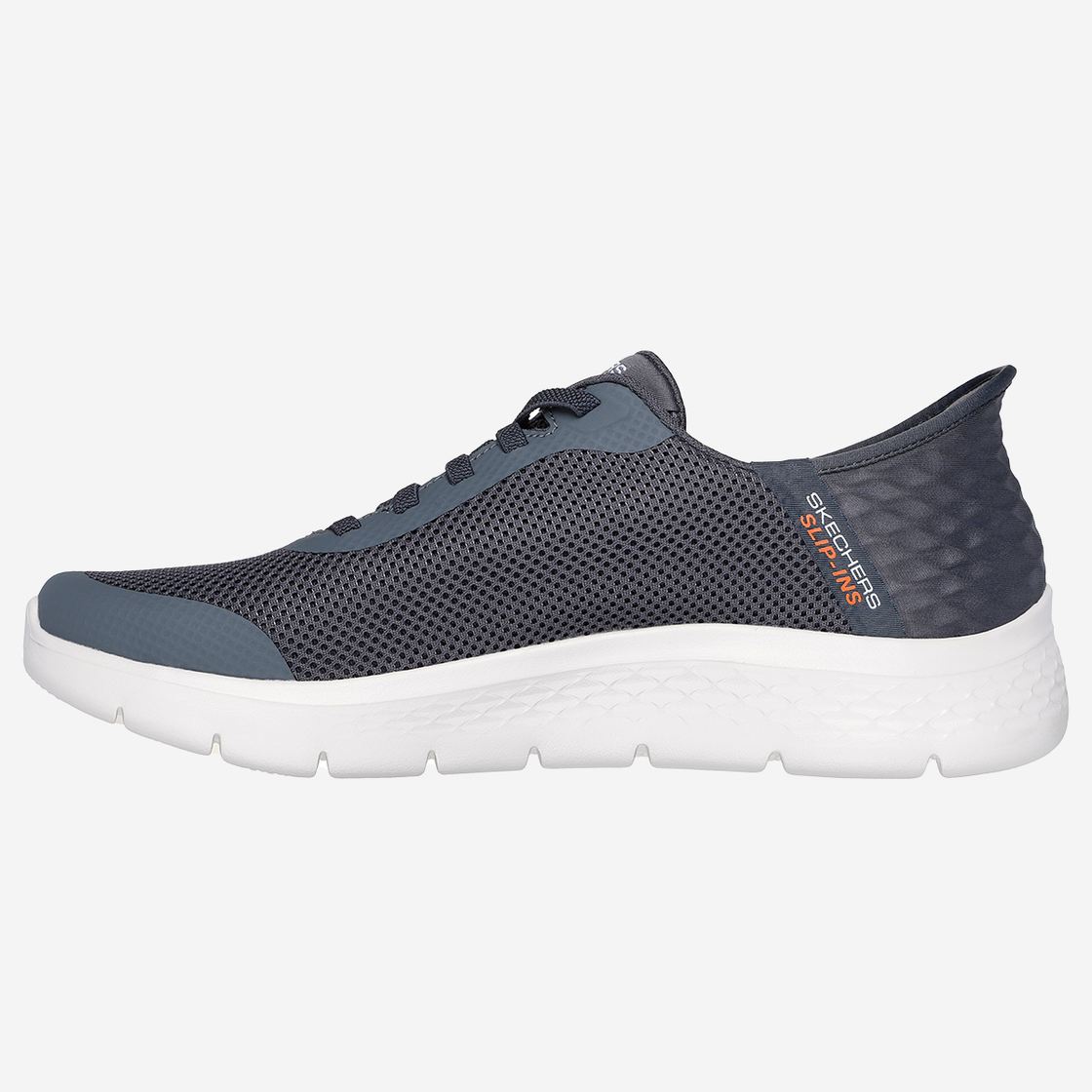 Skechers GO WALK FLEX - Grau - Seitenansicht