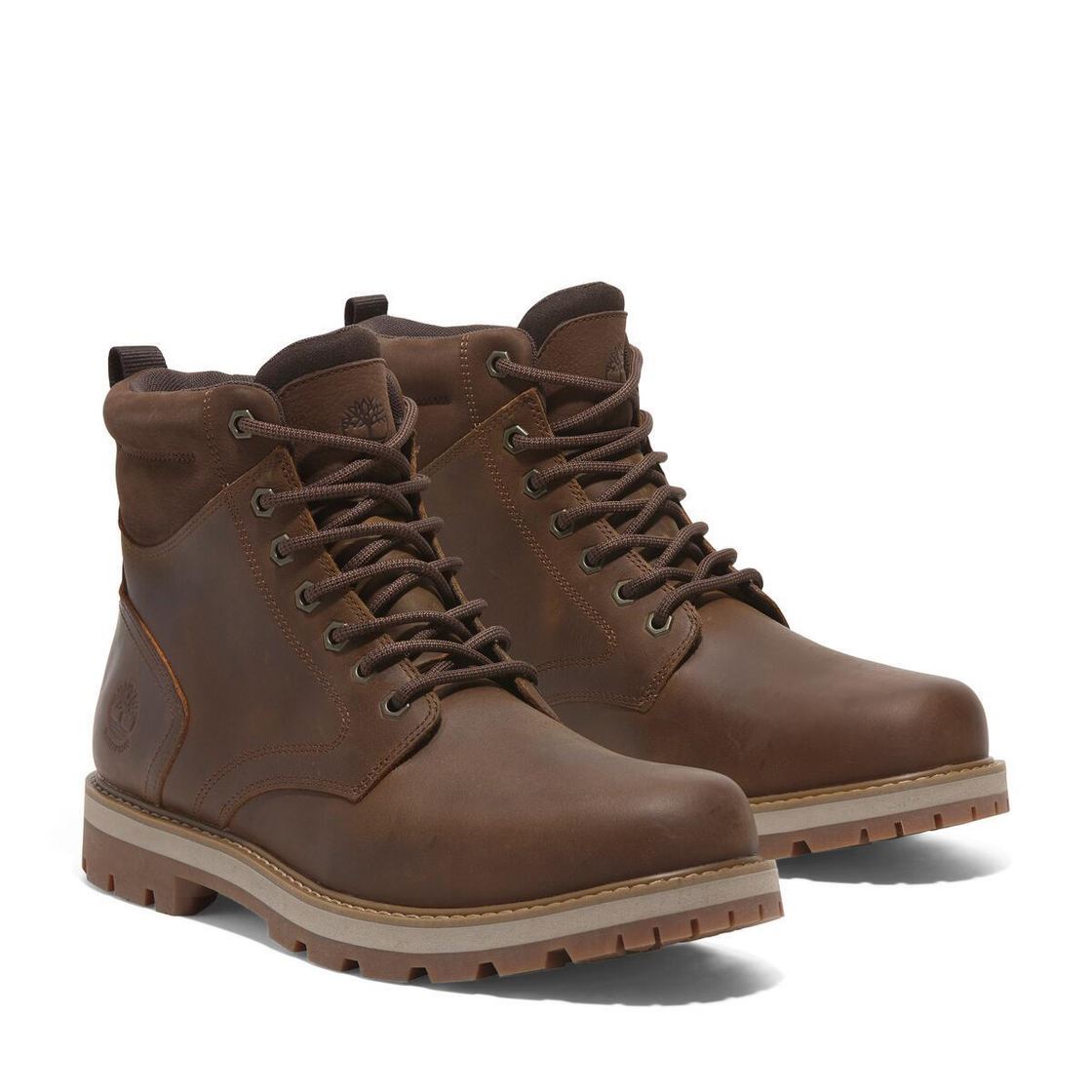 Timberland A69UH BRITTON ROAD MID LACE UP - Braun - Seitenansicht