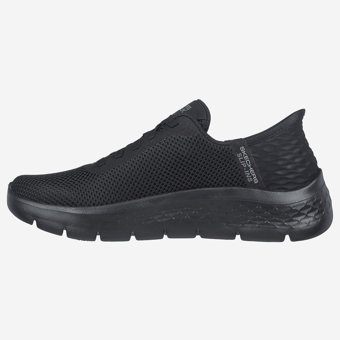 Skechers GO WALK FLEX - Schwarz - Seitenansicht