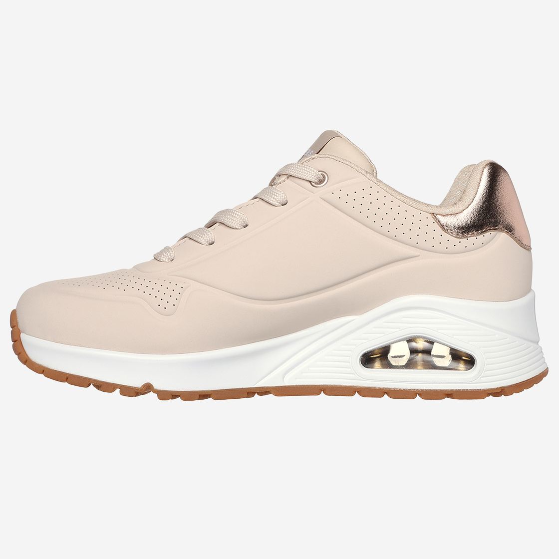 Skechers UNO - Beige - Seitenansicht