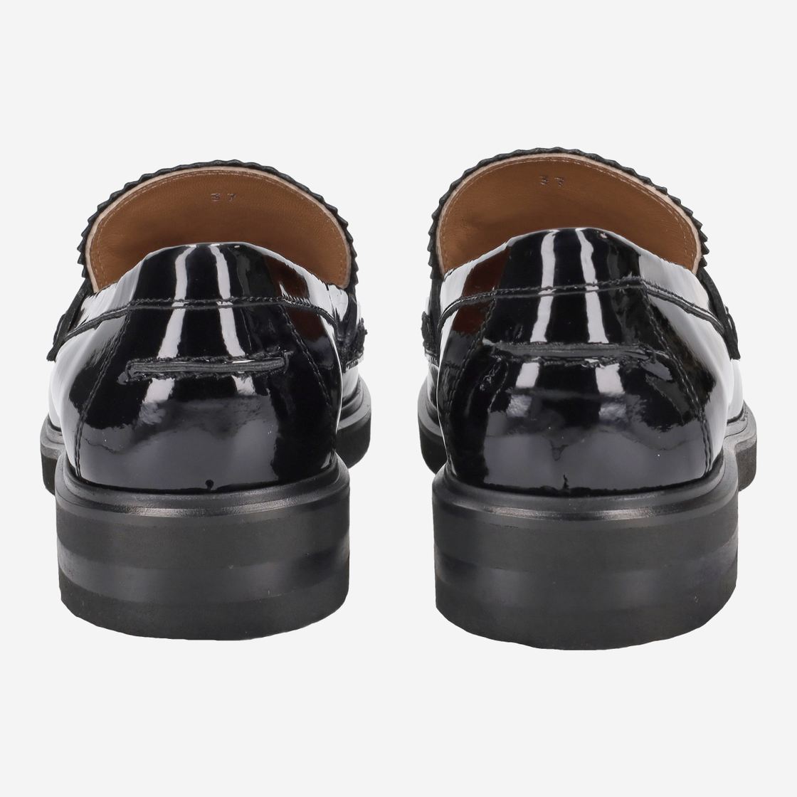 Donna Carolina MARY LOAFER - Schwarz - Seitenansicht