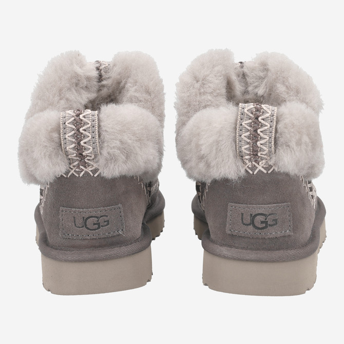 UGG australia CLASSIC ULTRA MINI ALPINE - Grau - Seitenansicht