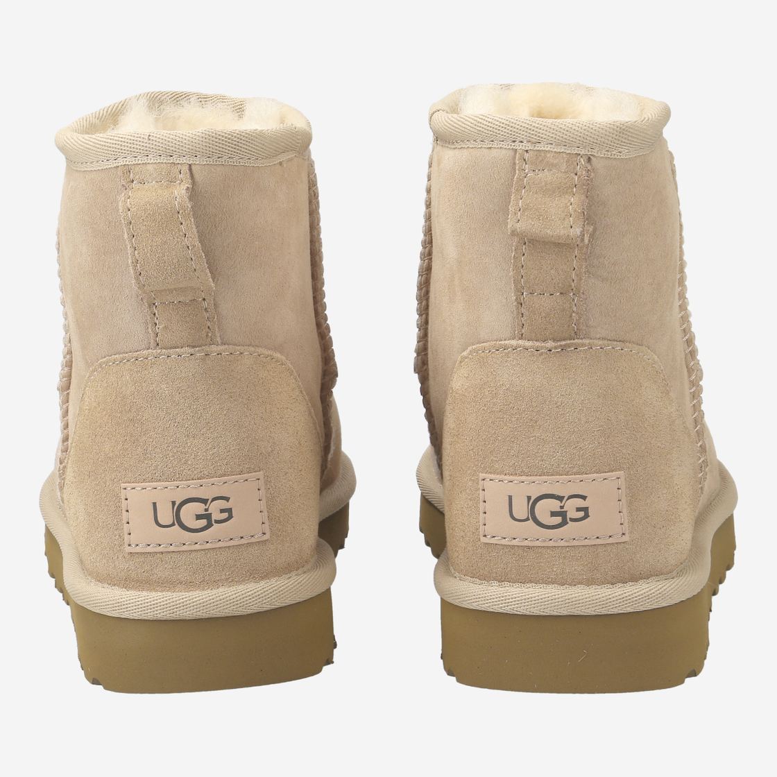 UGG australia CLASSIC MINI II - Beige - Seitenansicht