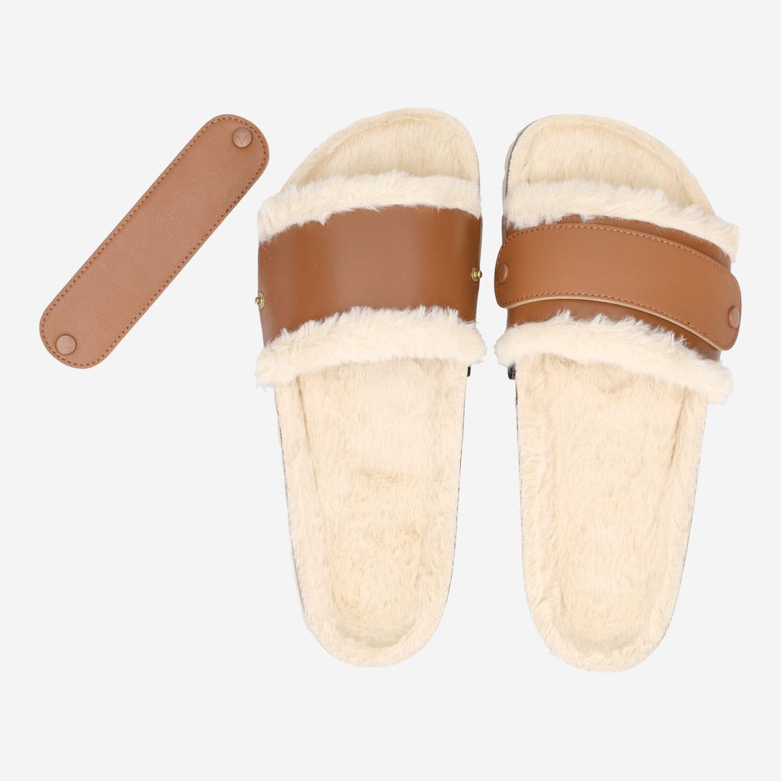 Hey Marley CASUAL CORK FUR - Braun - Seitenansicht