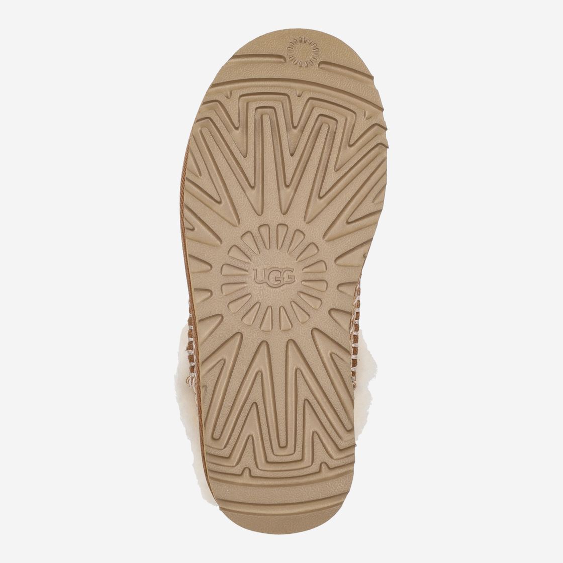 UGG australia CLASSIC ULTRA MINI ALPINE - Braun - Draufsicht