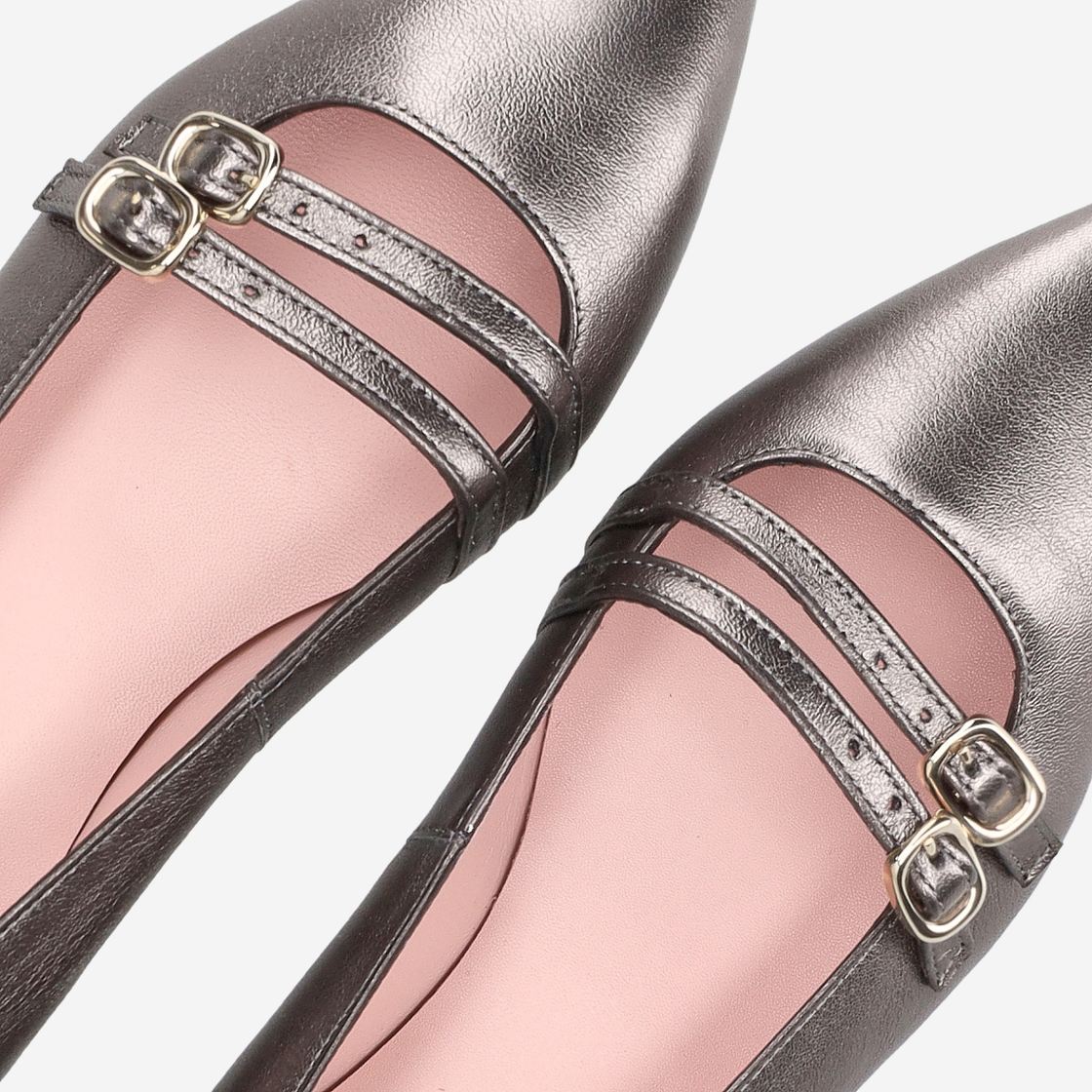 Pretty Ballerinas 51518 - Grau, metallik - Sonderbild