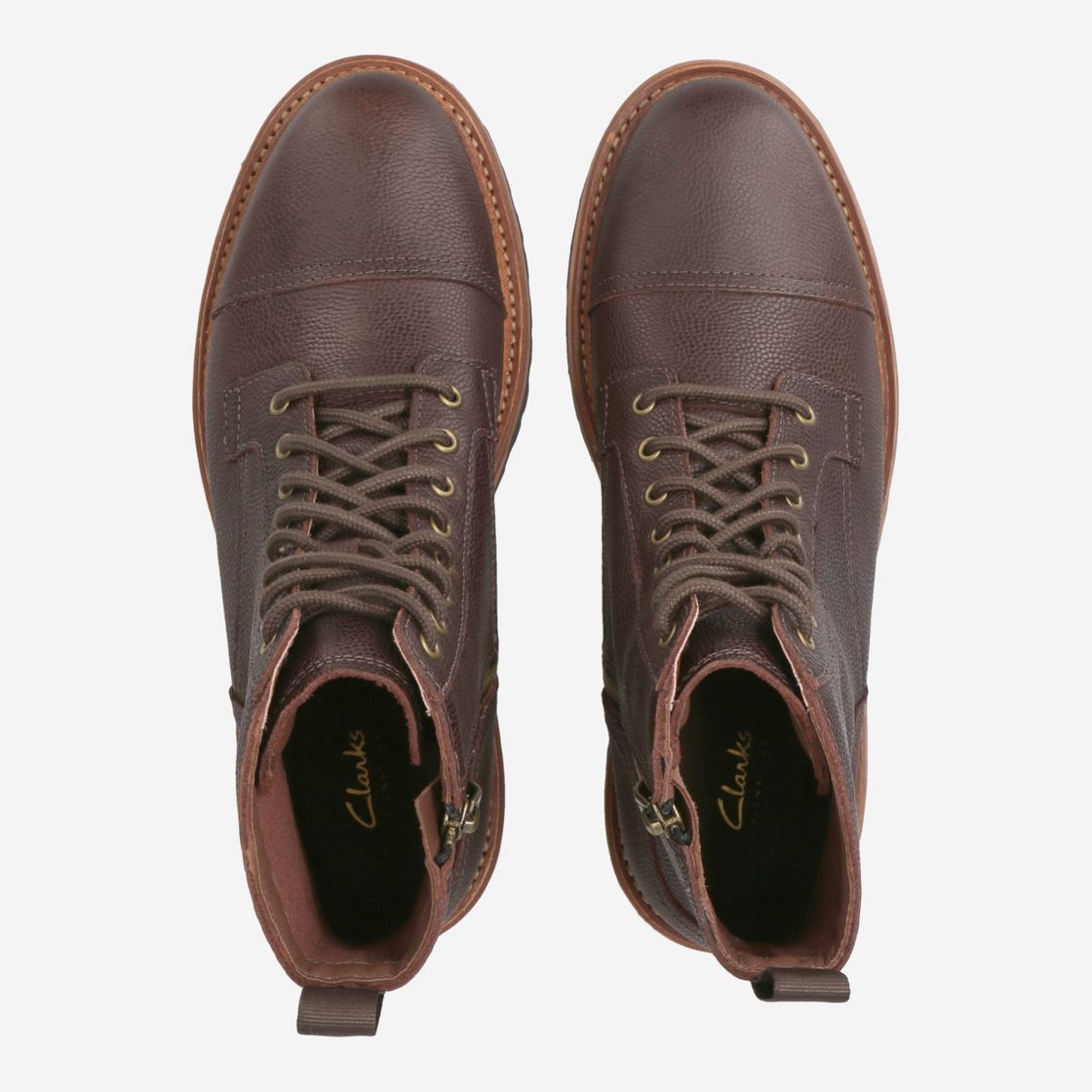 Clarks Clarkridge Hi - Braun, dunkel - Sohle