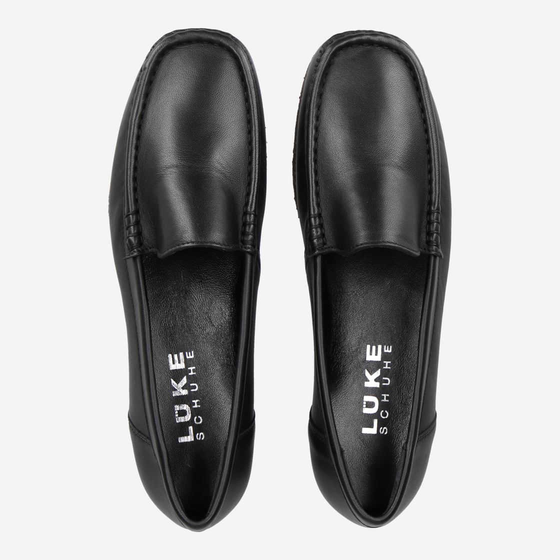 Lüke Marton MOCASIN SOFTY - Schwarz - Sohle
