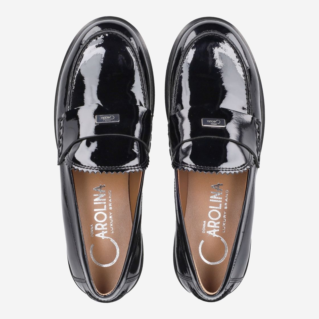 Donna Carolina MARY LOAFER - Schwarz - Sohle