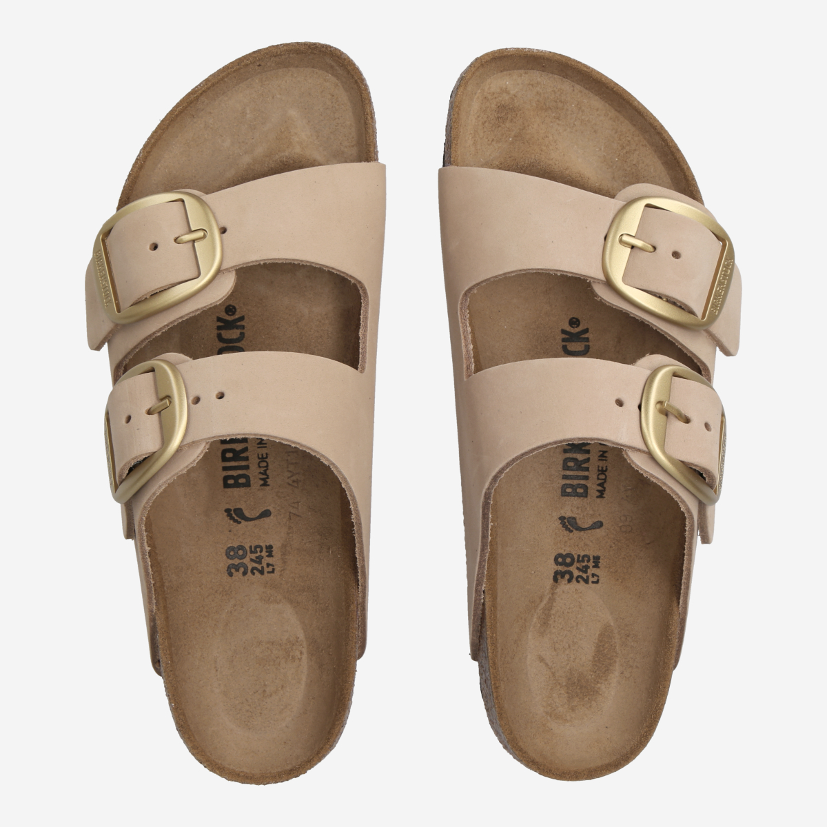 Birkenstock 1024064 ARIZONA BIG BUCKLE Sandaletten in sand beige online kaufen