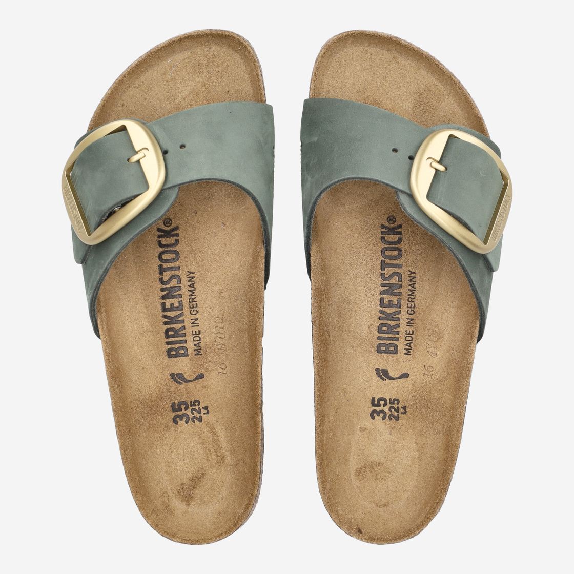 birkenstock MADRID BIG BUCKLE - Grün - Sohle