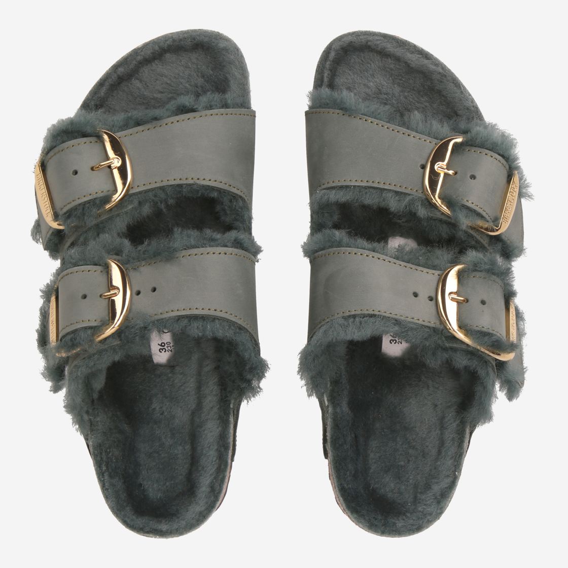 birkenstock ARIZONA BIG BUCKLE - Grün - Sohle