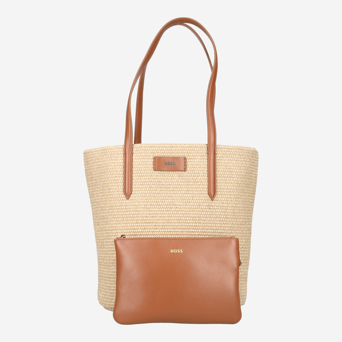 Boss Palmah_TOTE - Beige - Rückansicht