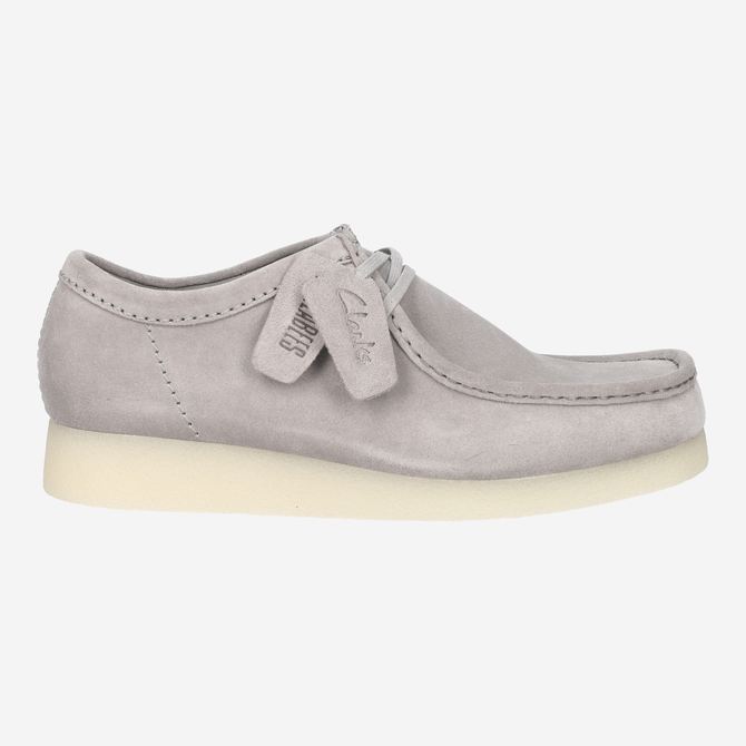 Clarks WallabeeEVO - Grau - Rückansicht