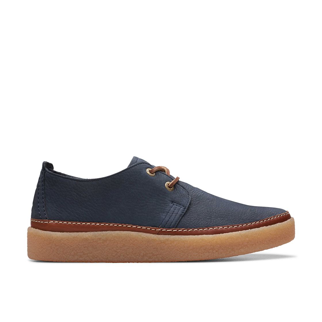 Clarks Clarkwood Low - Blau - Rückansicht