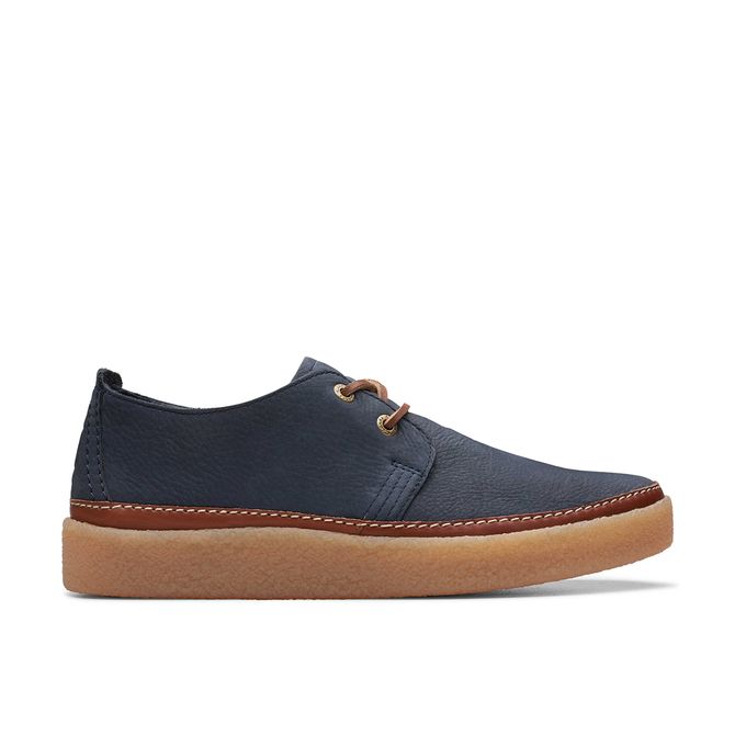 Clarks Clarkwood Low - Blau - Rückansicht