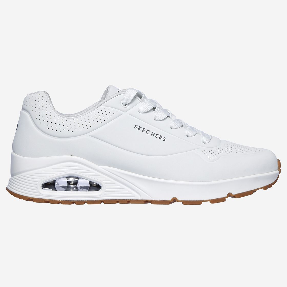 Skechers UNO - Weiß - Rückansicht